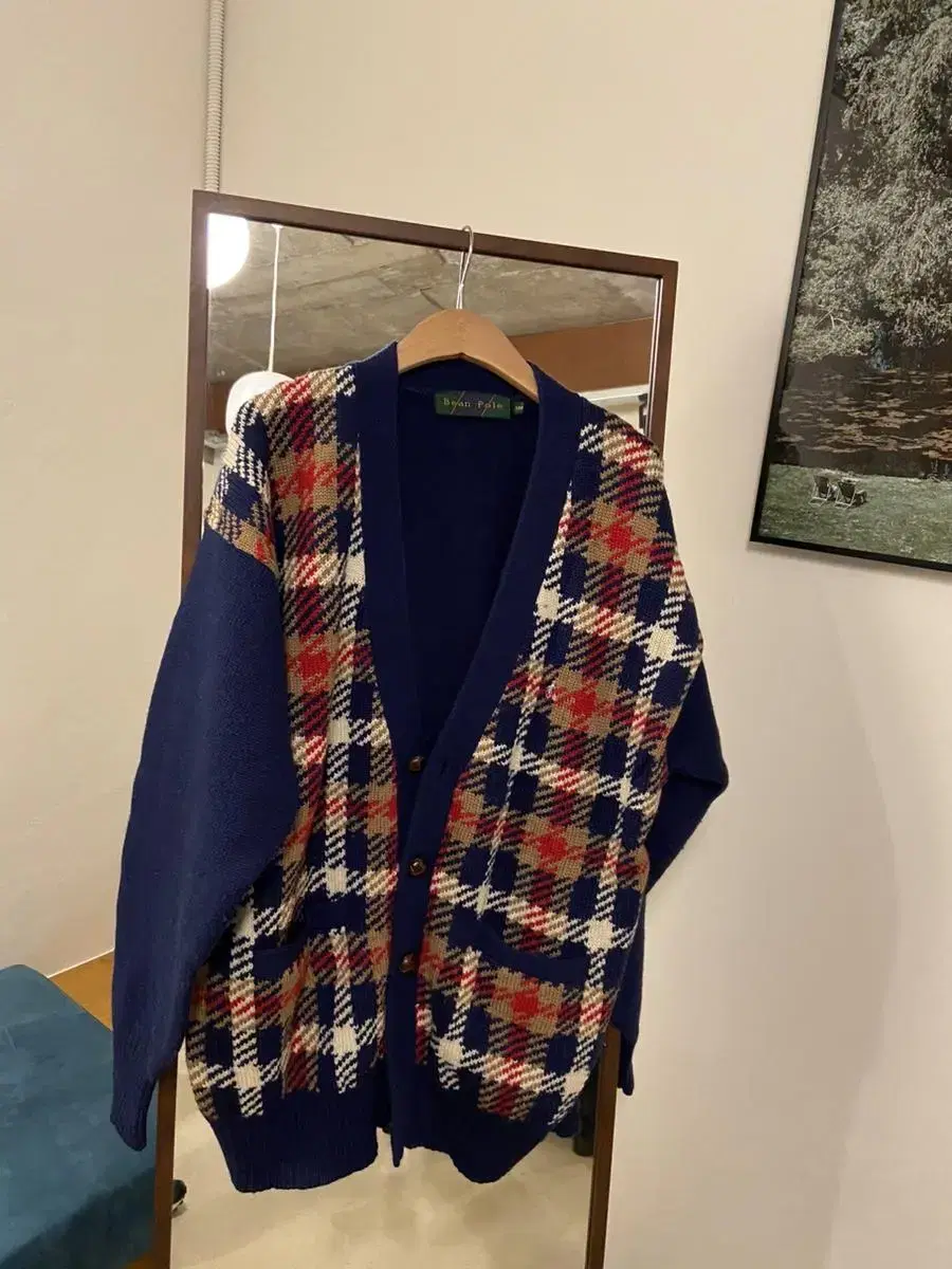 Beanpole Check Cardigan