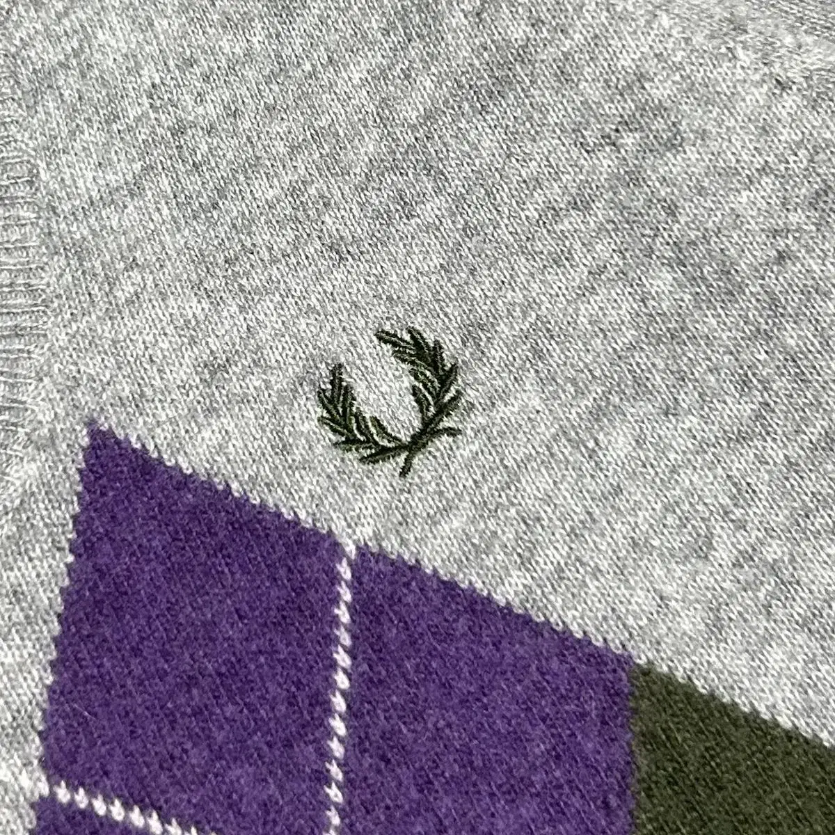 [ M ] Fred perry 프레드페리 캐시미어 블렌드 U넥 니트