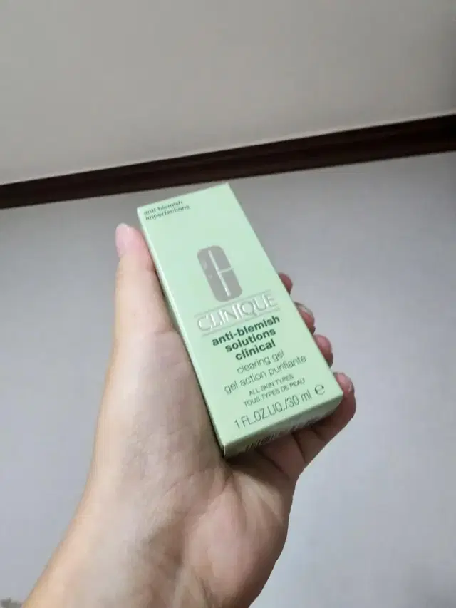 크리니크 안티블레미쉬 클리어링젤30ml 새상품