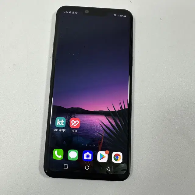 무잔상 외관깔끔 LG G8 블루색상 128G