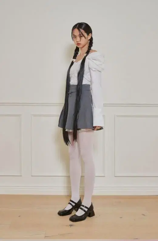 페르트 스커트 pehrt Skirt(Grey)