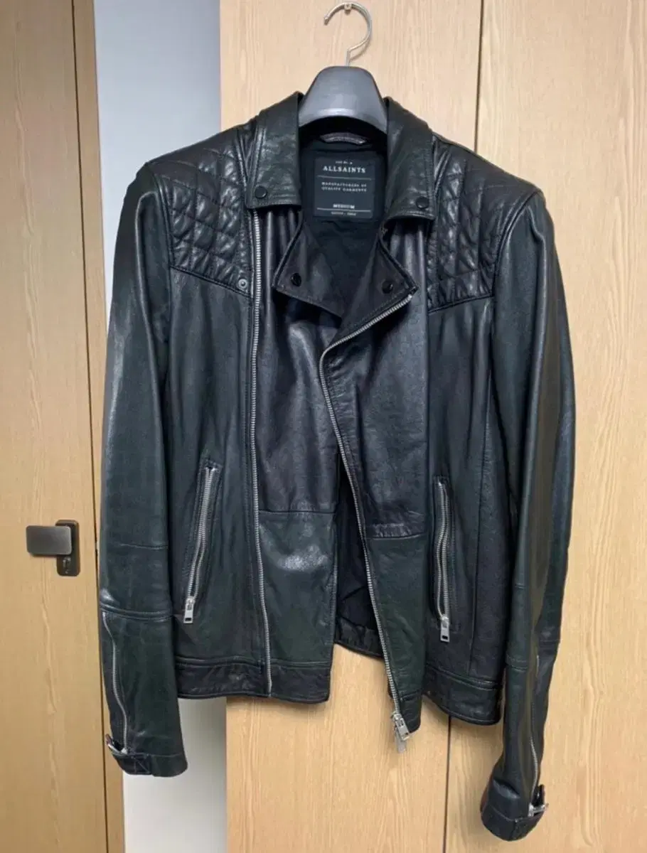 ALLSAINTs allsaint Lamb Leather Jacket M