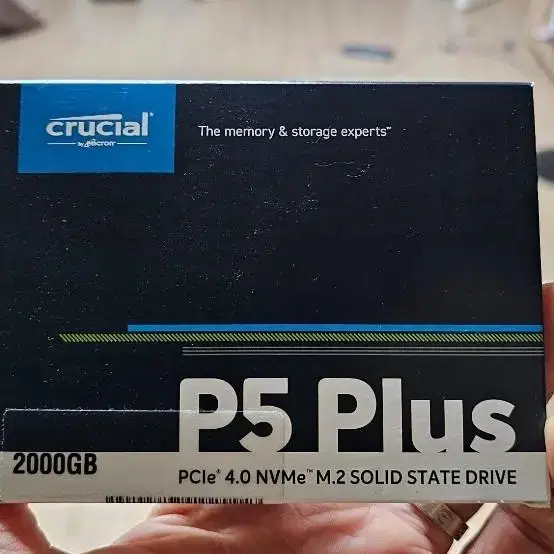 M.2 ssd 2280/ Crucial P5 Plus 2TB (크루셜)