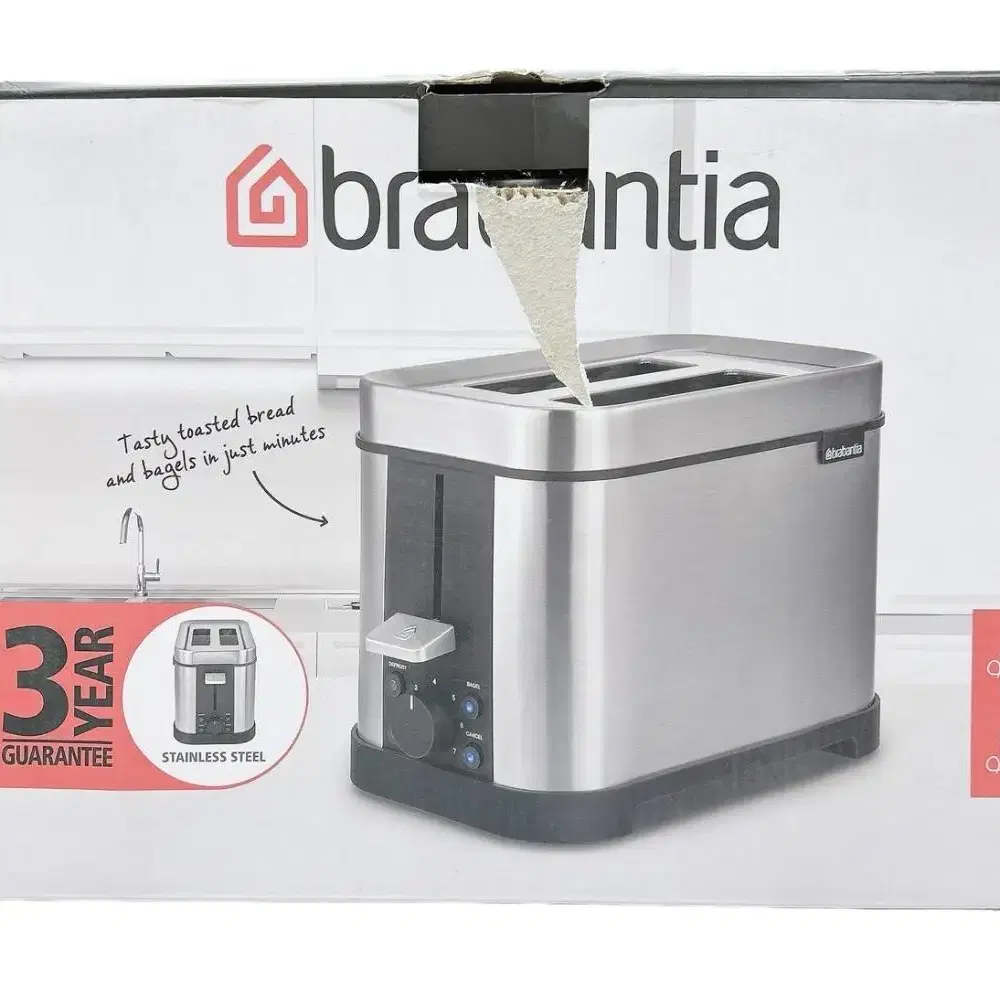 새상품 Brabantia 브라반티아 일렉트리컬 다이나믹 2 슬라이스 토스