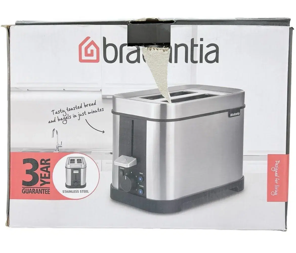 새상품 Brabantia 브라반티아 일렉트리컬 다이나믹 2 슬라이스 토스