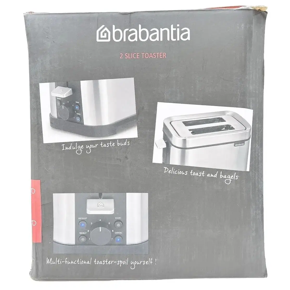 새상품 Brabantia 브라반티아 일렉트리컬 다이나믹 2 슬라이스 토스