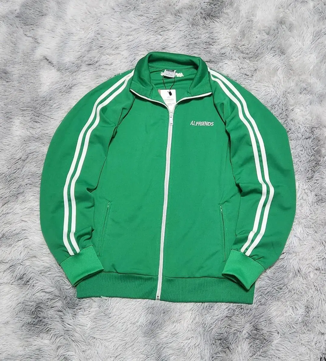 New Arrivals Friends Sideline Green Jersey Jacket in Adidas Flavor