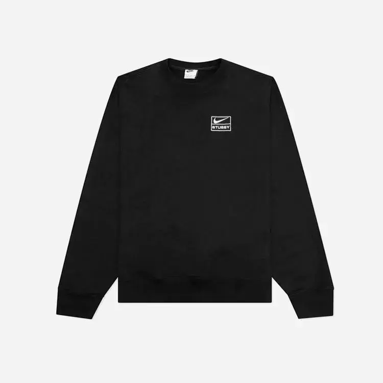 [M] Nike x Stussy NRG Washed Fleece Crewneck Black