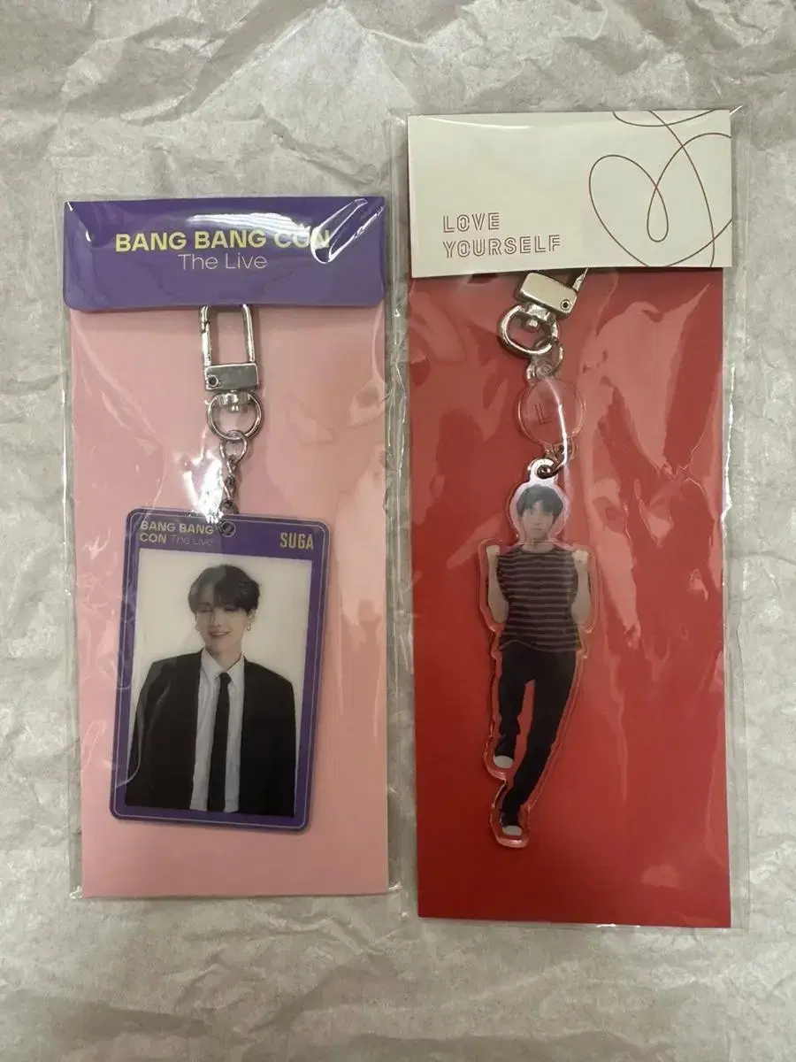 BTS Bangtan Con RENTI keyring Suga, Rubelcon RMKiril