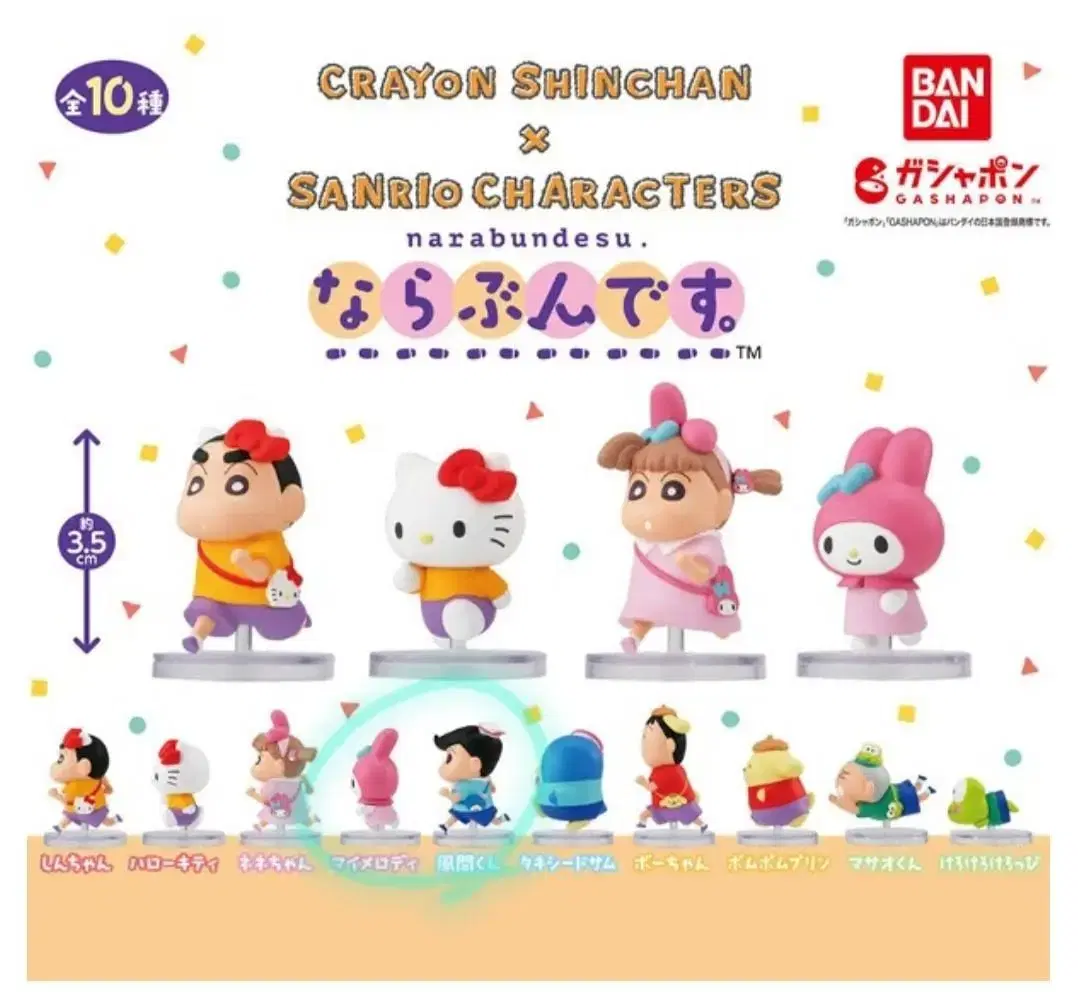 [Unsealed] Bandai Changu x Sanrio Gacha (Withdrawn, Mamel)