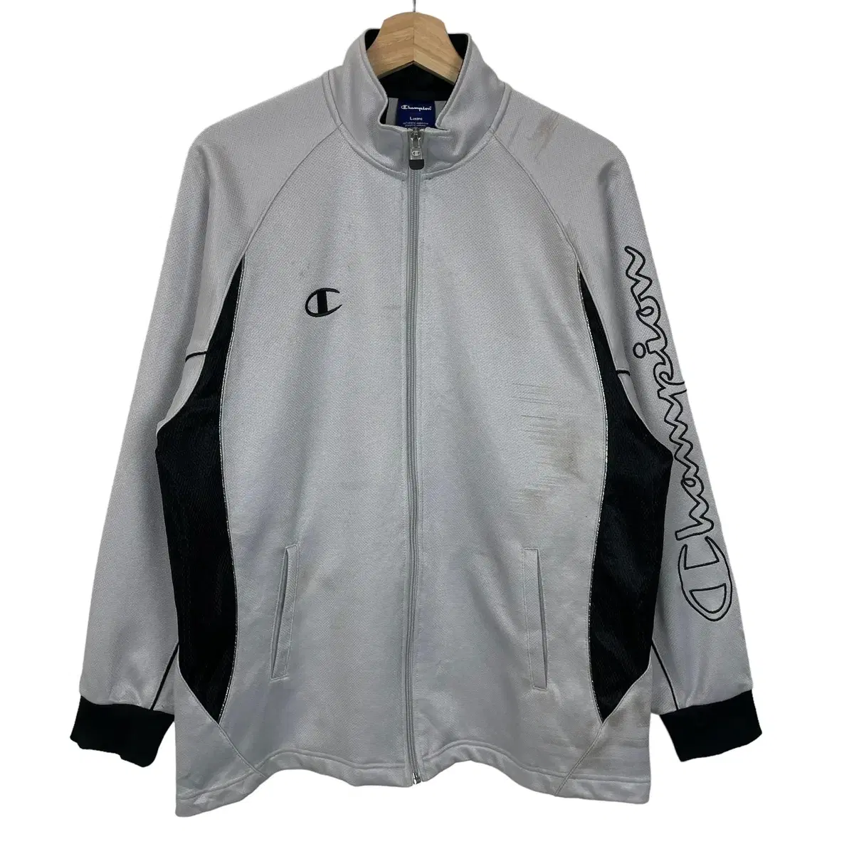 Champion Gray Variegated Reglan Jersey