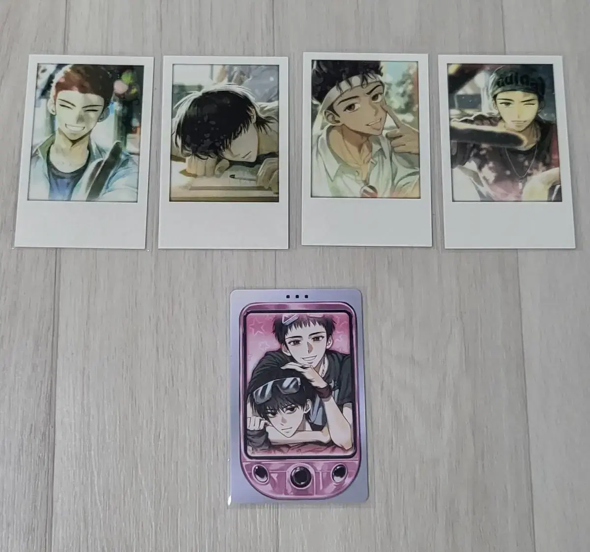 slam dunk 망녕님 영걸님 pola set,pvc 태웅대만 kard wts