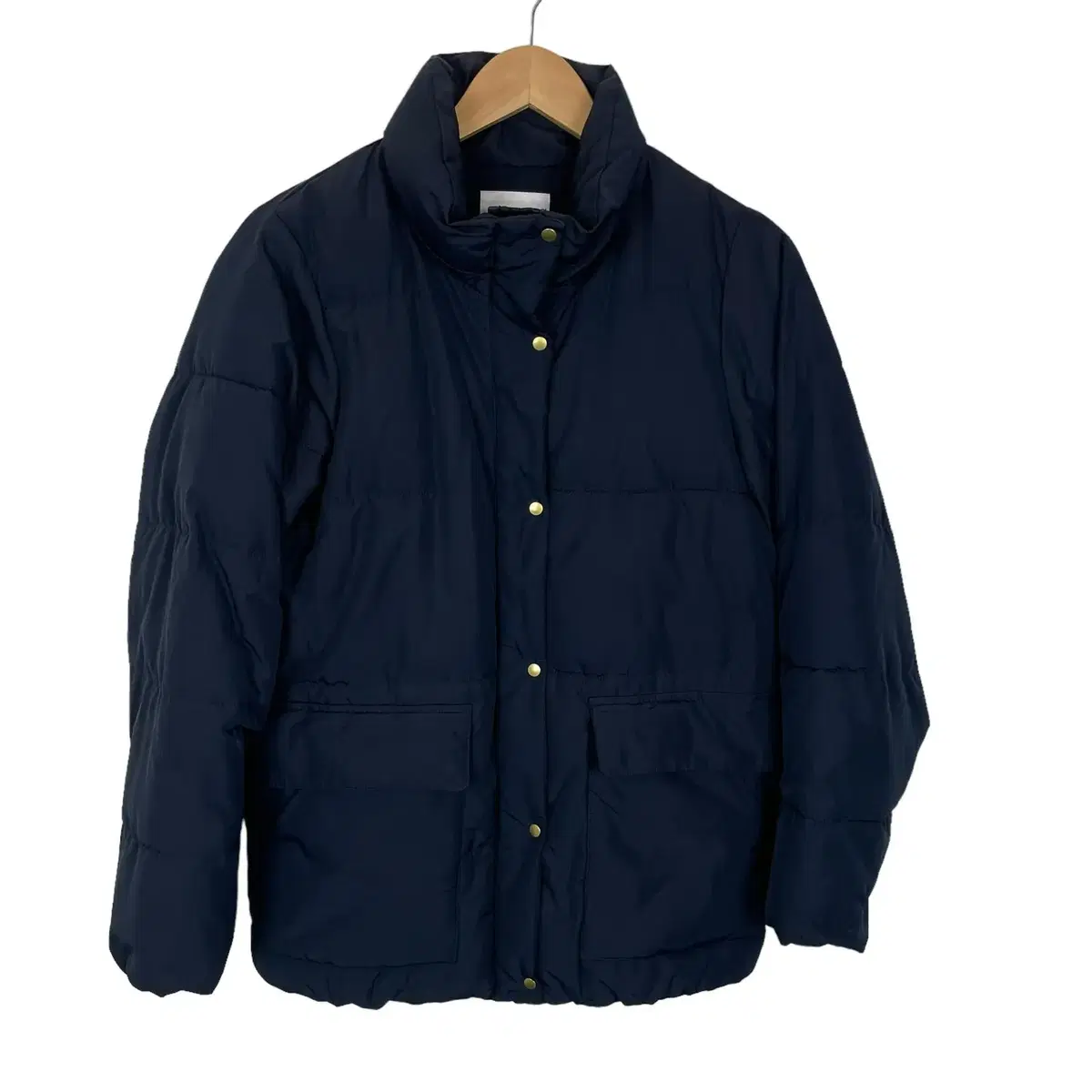 Nicoand Big Pocket Navy Padded Jumper