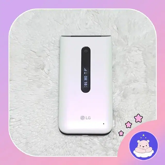 LM-Y120L LG 폴더2 화이트 흰색 폴더폰 효도폰 공신폰 학생폰