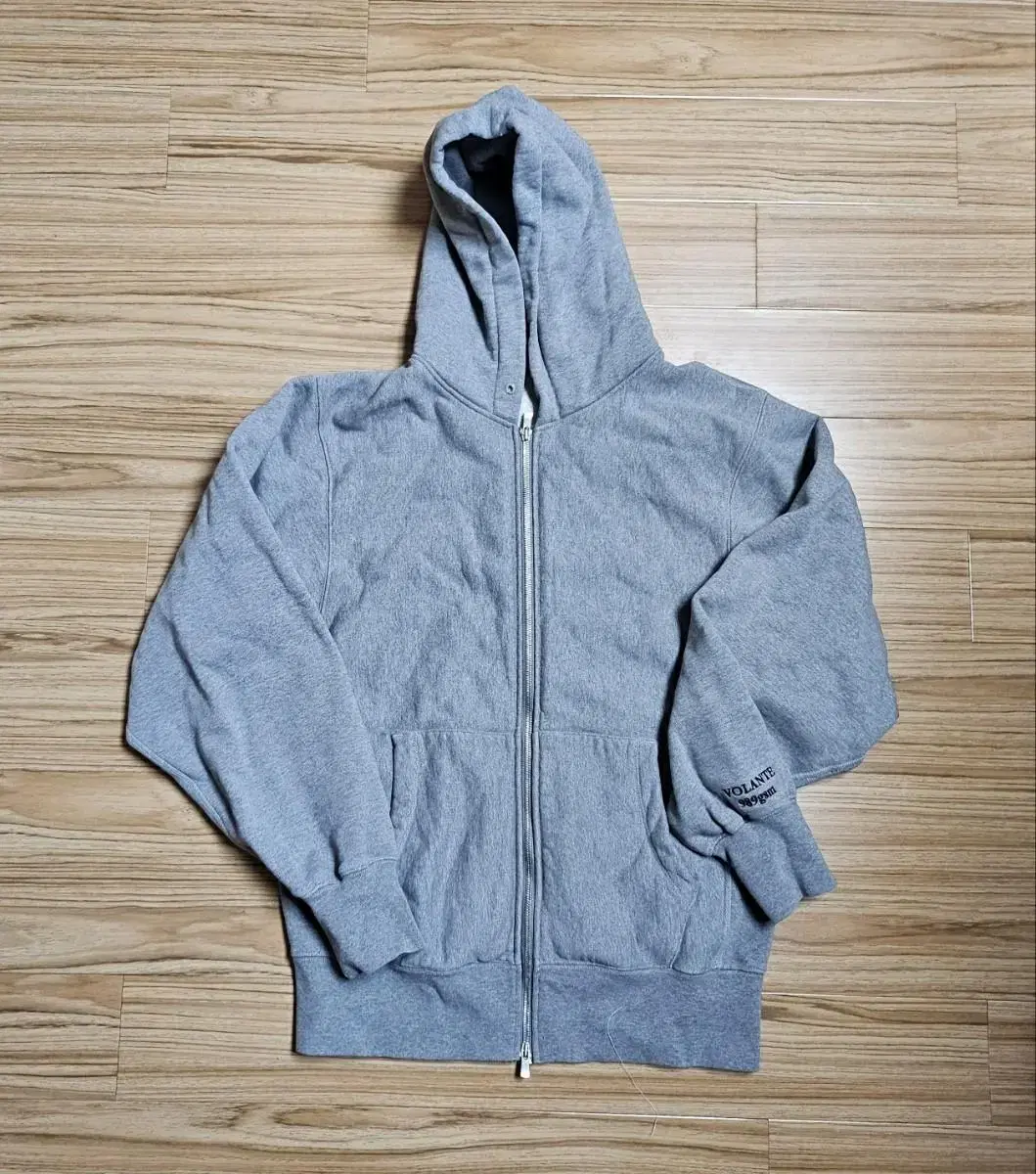 Volante Brushed Hood Zip Up