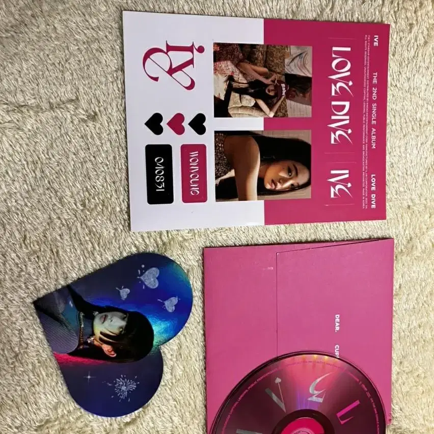 아이브 앨범 구성품 장원영 럽다 레이 리즈 Cd 포스터 일레븍