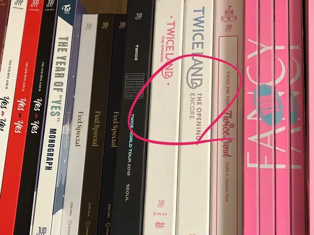 트와이스 콘서트 dvd, 앨범 양도