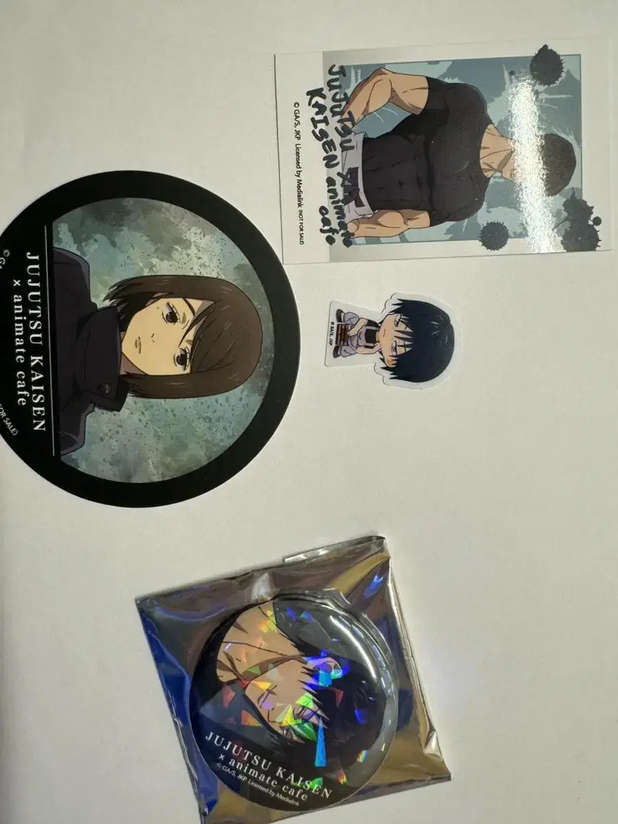 Zuu Spinning Anime Touji Shoko LD Drinkpick pola Coaster Canbadge