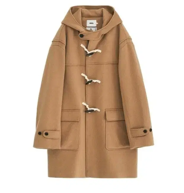 [1] MMGL Mumble Duffel Coat Beige