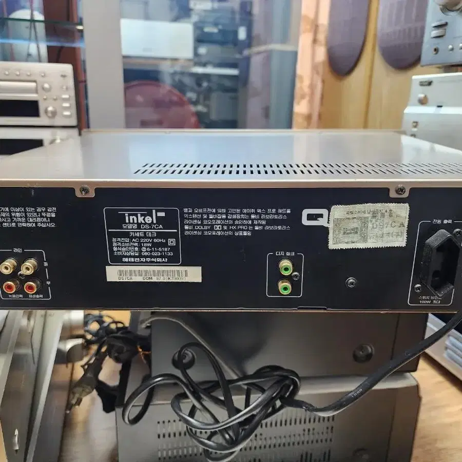 인켈 데크 DS-7CA  MK2 카세트데크