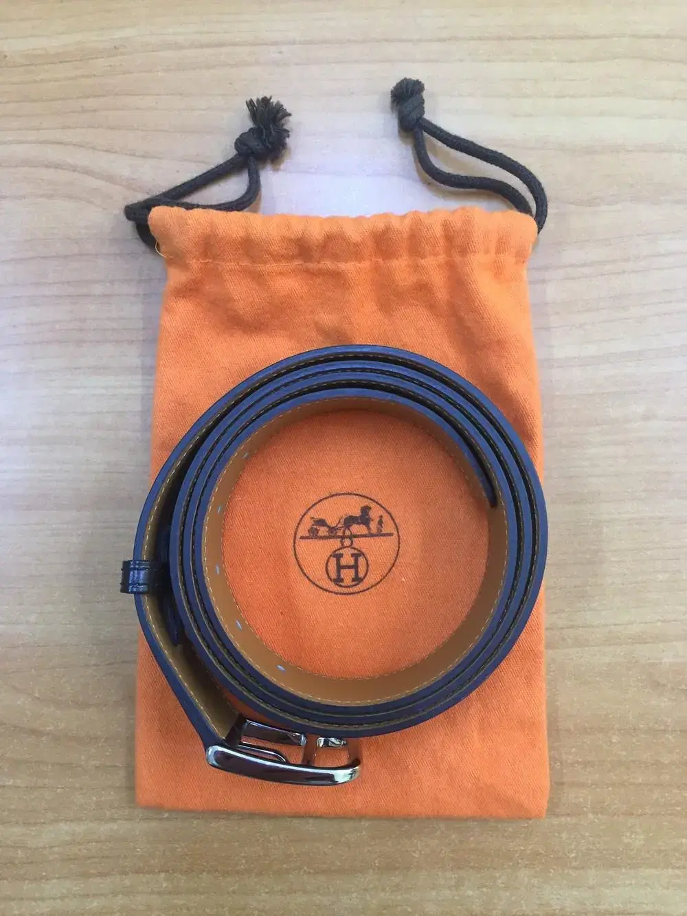 Hermes belt (size 105 - engraved R)