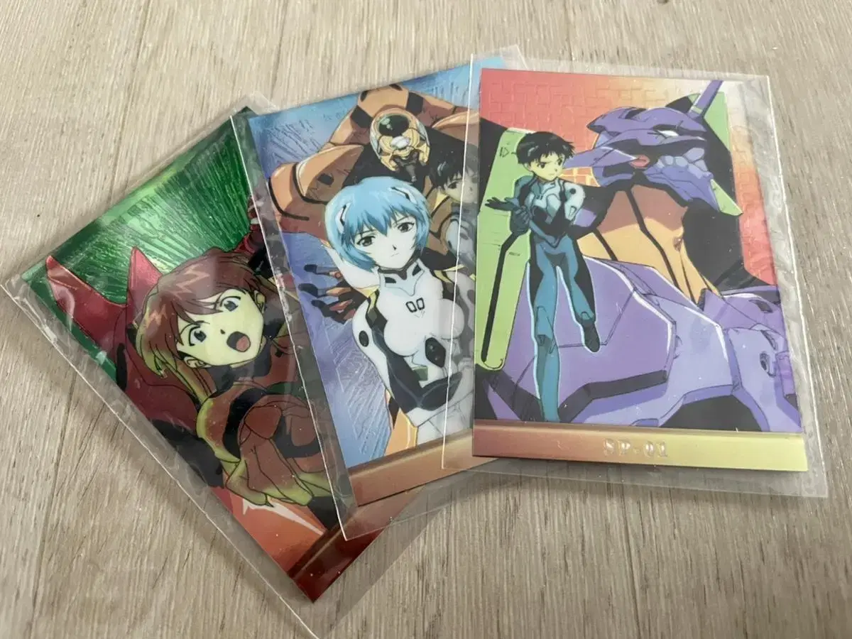 3 cards bulk Rare Item) Karubi Evangelion kard Sell 3 rare special kards