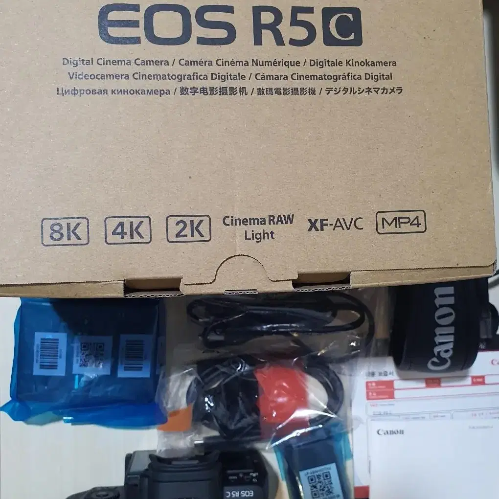 캐논 정품 EOS R5C 팝니다. R5 C 시네마