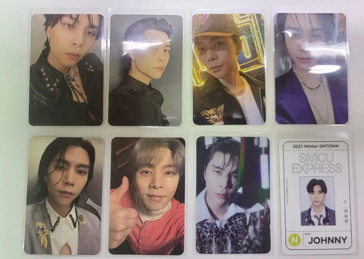 NCT 127 johnny photocard bulk wts sticker FeiBoRitZuu House VersionJohnny