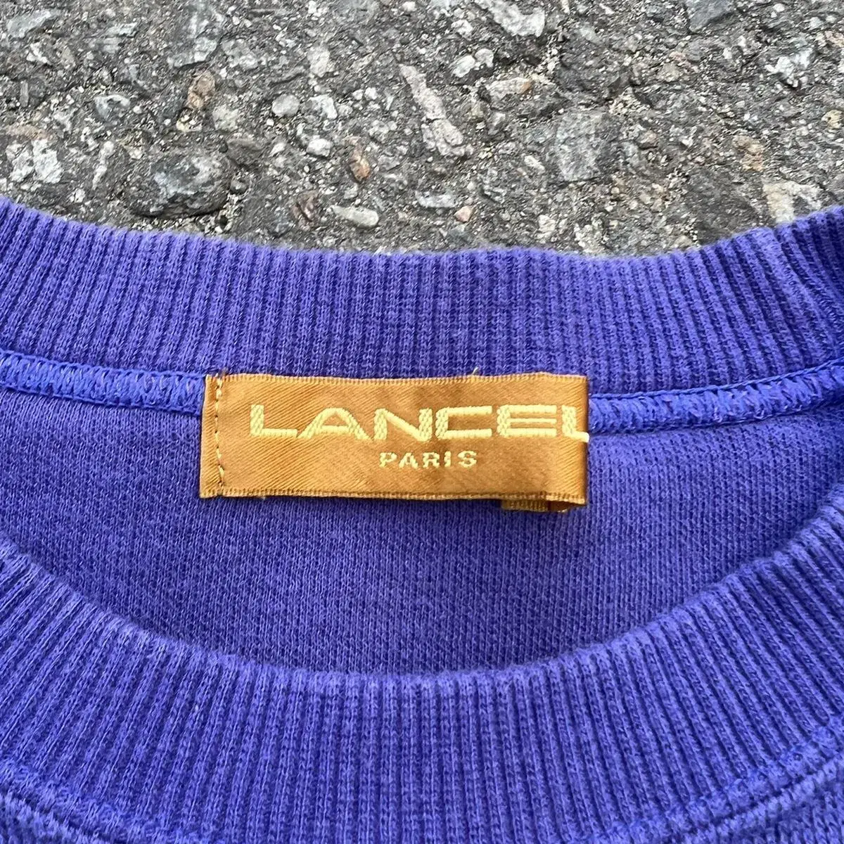 90s Lancel 스웻셔츠