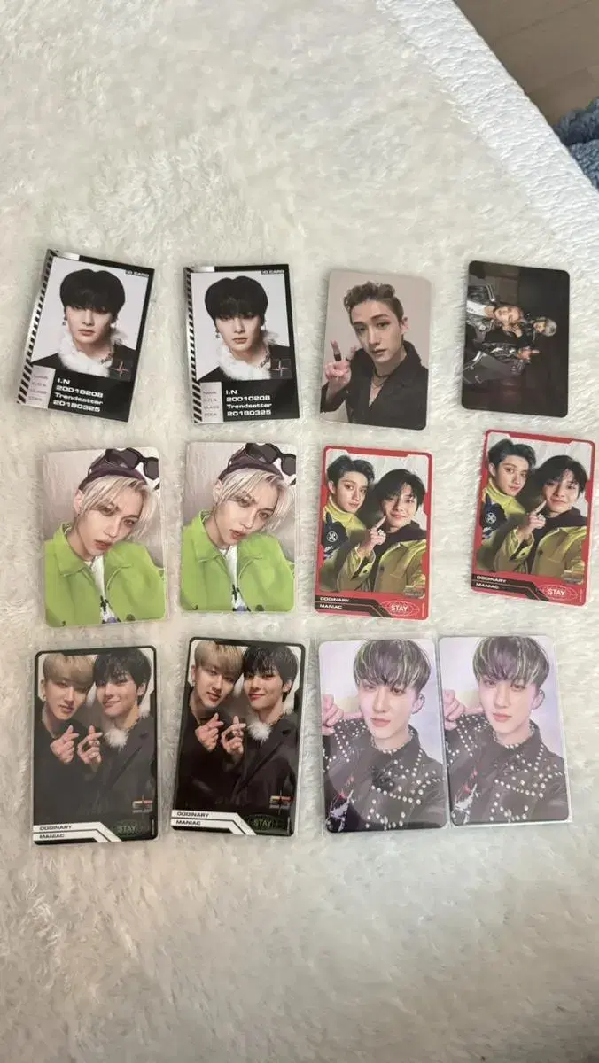 <일괄> No defects straykids photocards in bulk felix bang chan changbin i.n.