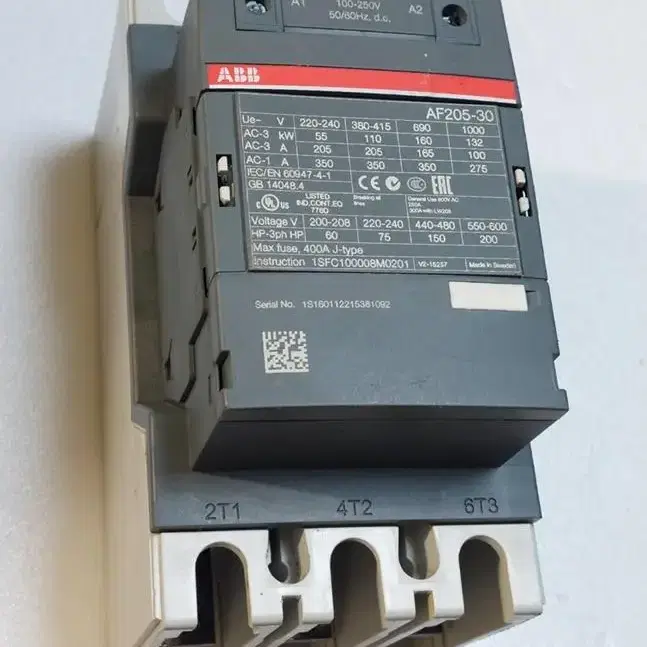 ABB AF205-30 3P 3층 접촉기 (재고2대) 대당가격