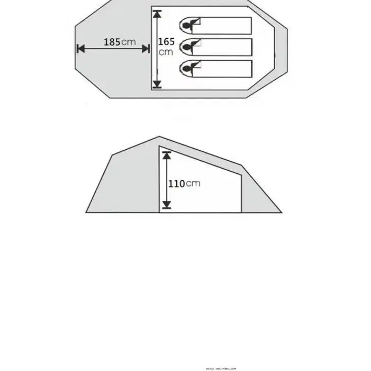 (노르웨이) 시드방 초경량 3p 텐트 가격내림