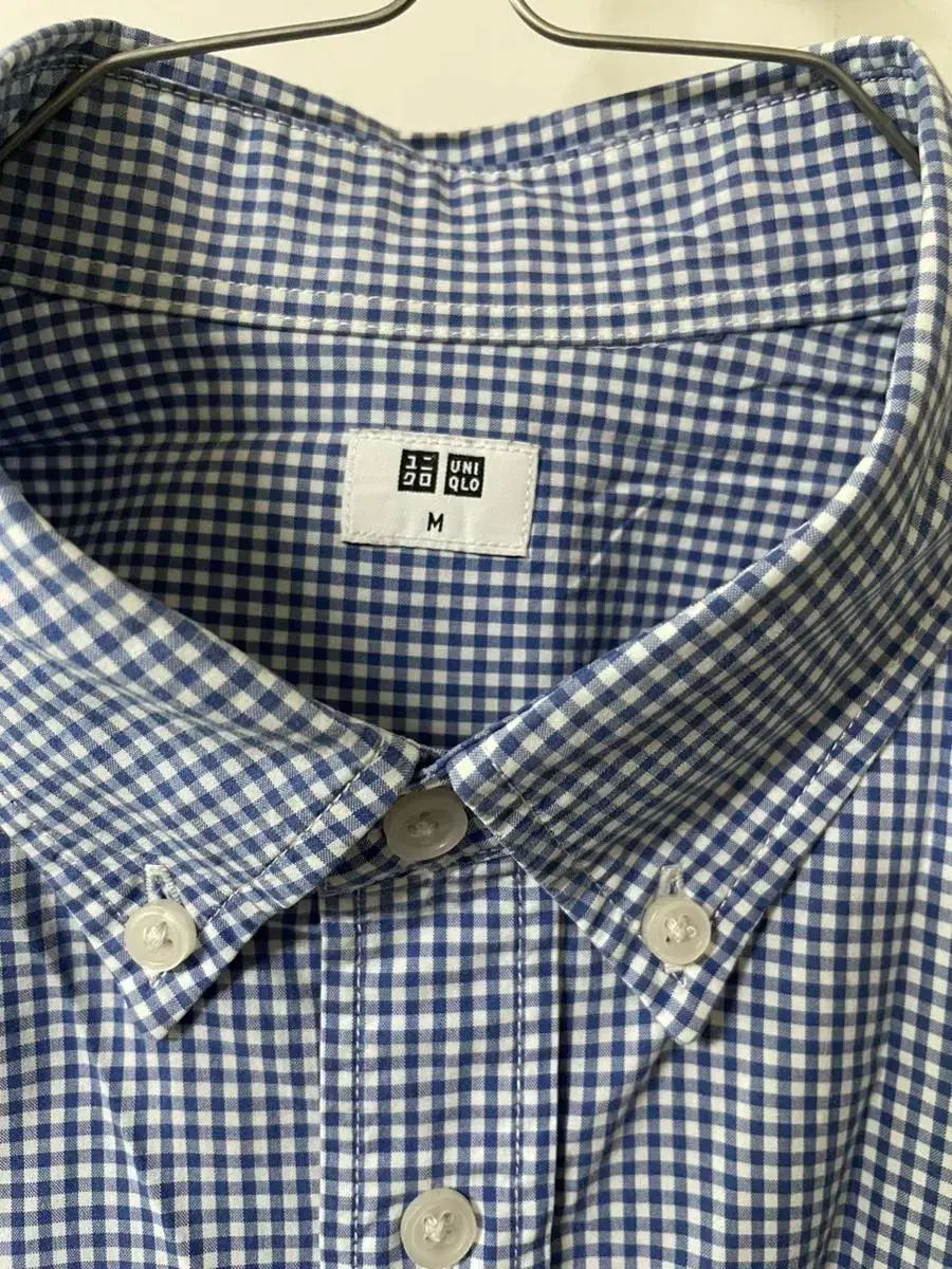 Uniqlo Check Shirt M(95)