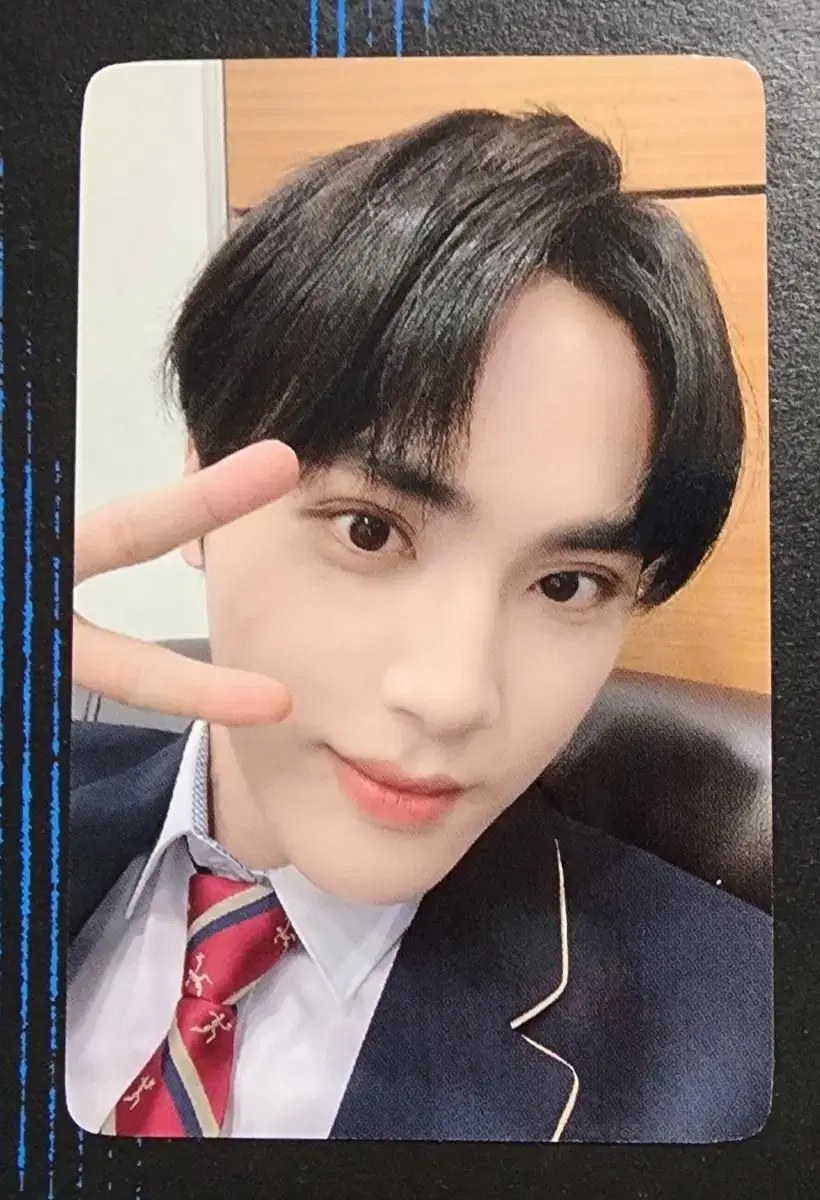 The Boyz juhaknyeon Unreleased photocard of school uniforms.