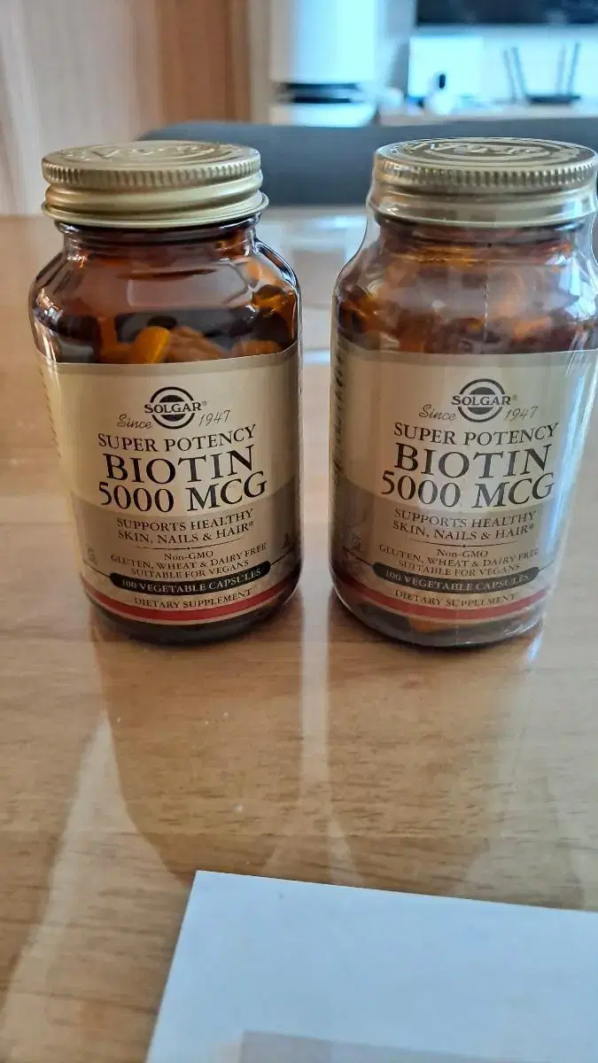 솔가 비오틴5000 MCG  100캡슐 새상품