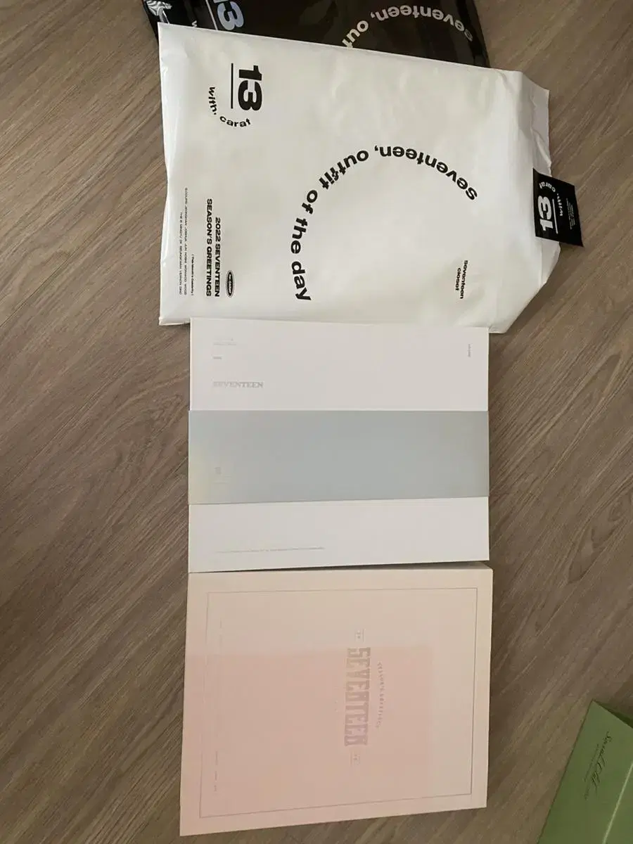 Seventeen seasons greetings season's greetings 2018 2019 2022 WTS