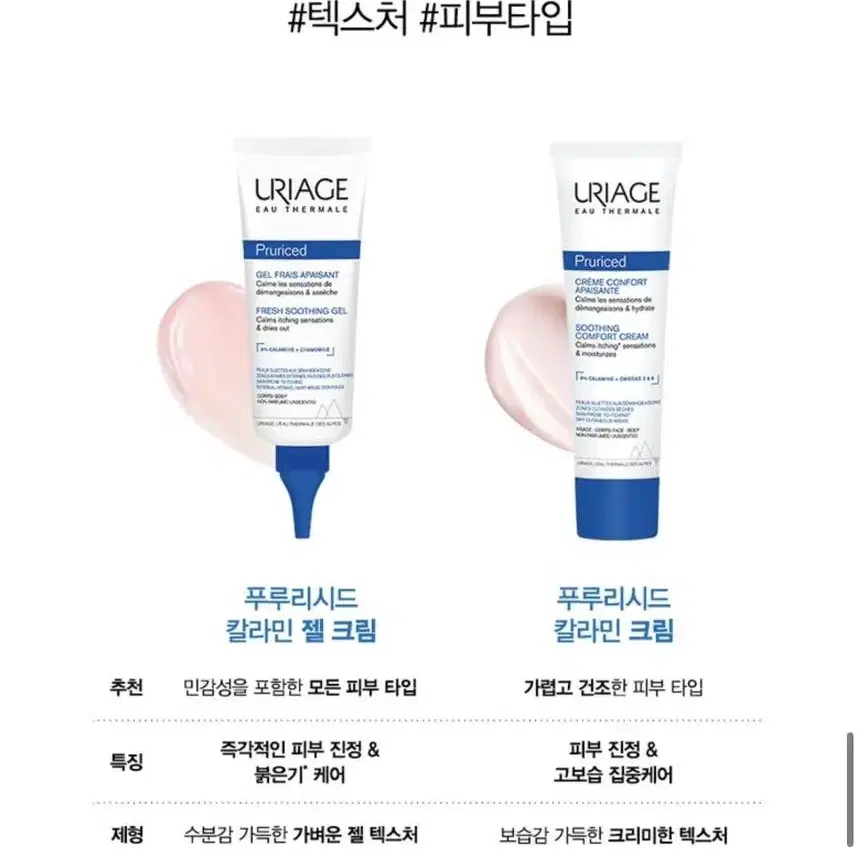 새상품)유리아쥬 푸루리시드 칼라민 젤크림 100ml 판매