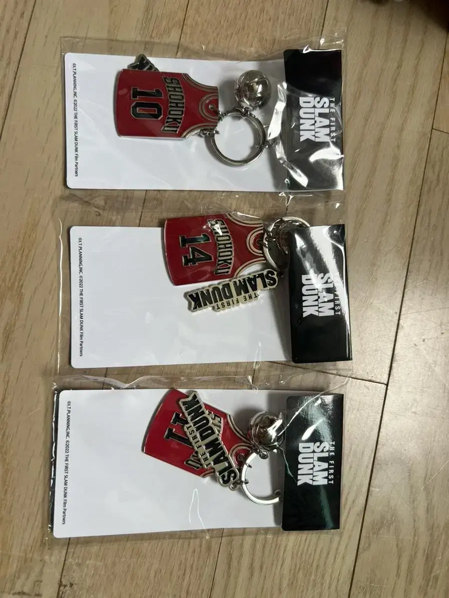 SLAM DUNK keyring Jung Dae-man, Kang Baekho, Seo Tae-woong Keyring