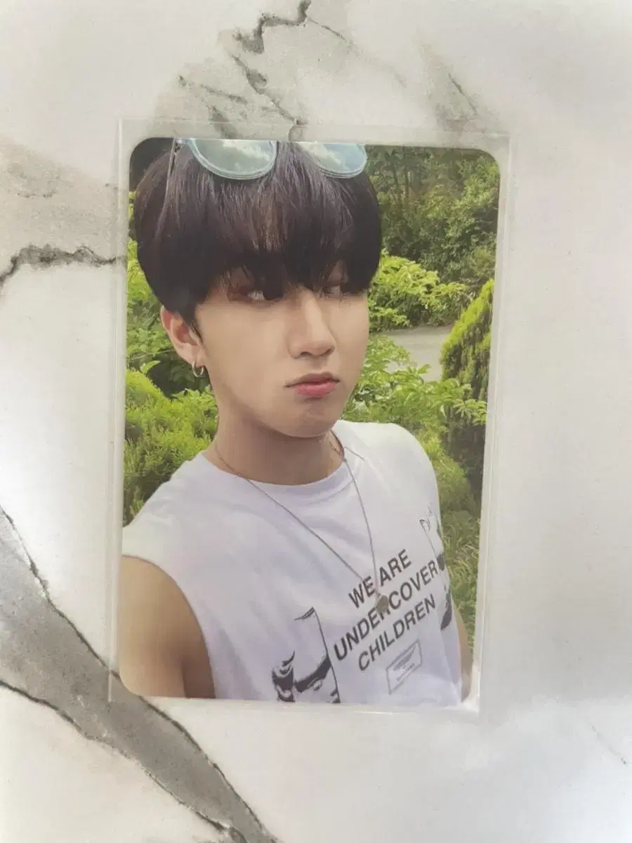 Skz No Ji changbin Double Sided photocard WTS