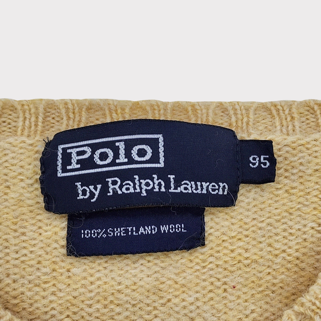 [95] Ralph Lauren 랄프로렌 셰틀랜드 울 스웨터