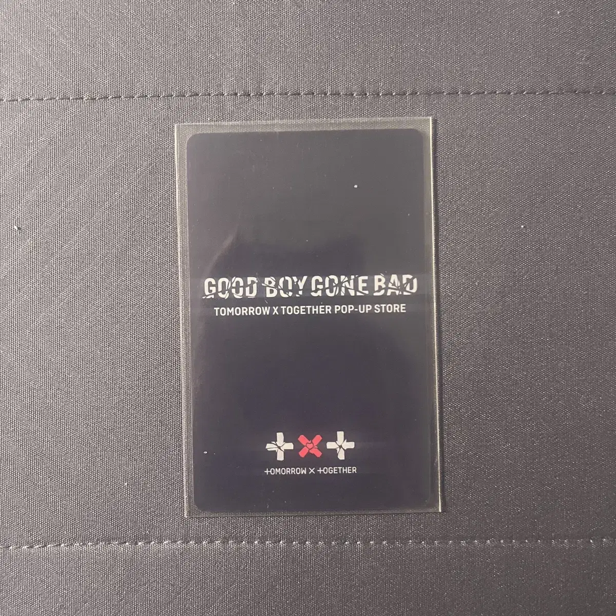 투바투 수빈 GoodboyGoneBad 팝업스토어 포카