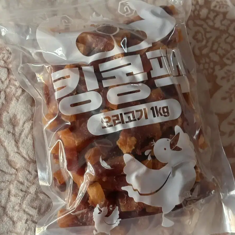 강아지 대용량 간식 오리고구마말이 1kg