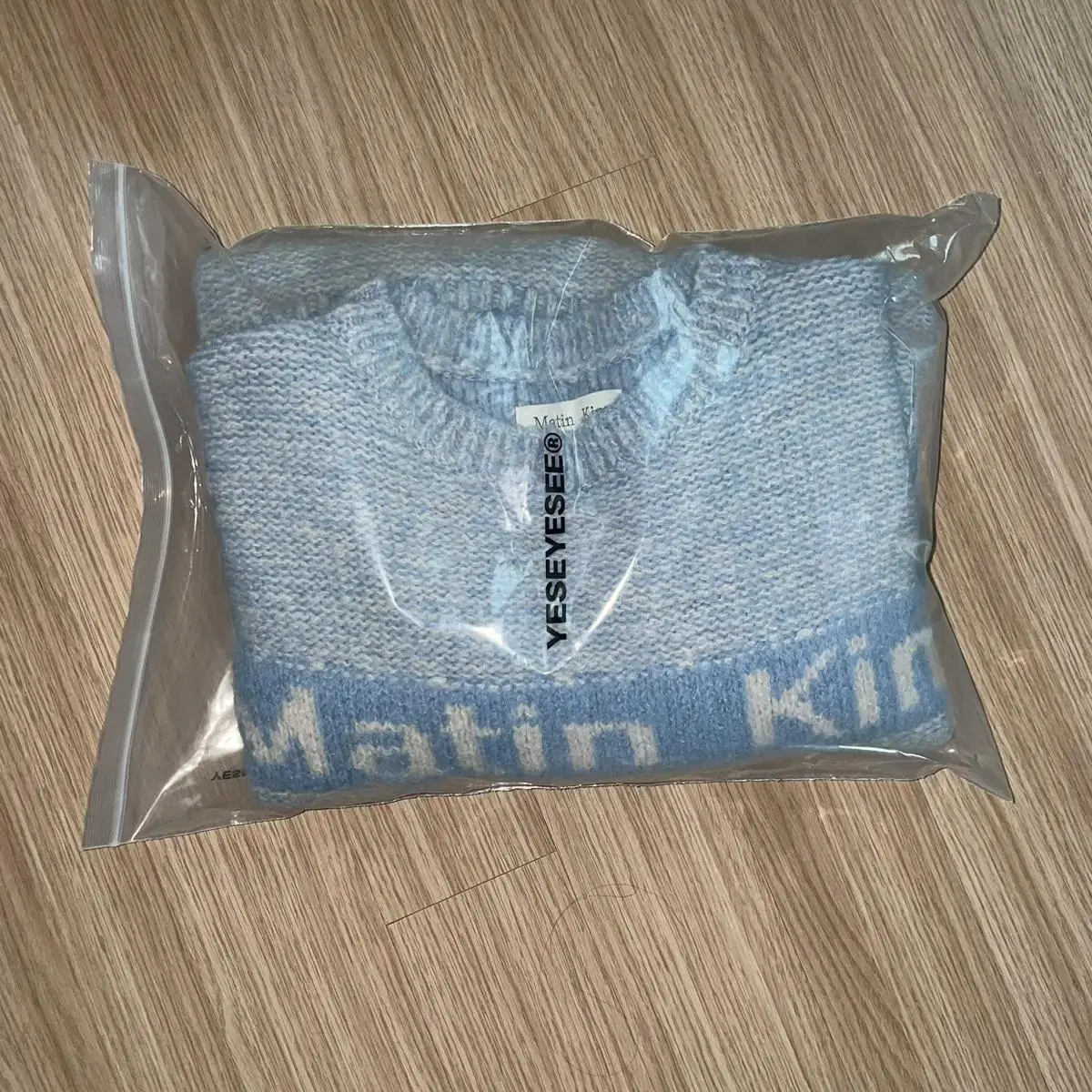 마뗑킴 니트 matinkim KNIT PULLOVER SKY