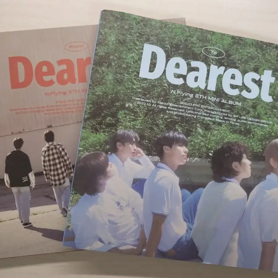 엔플라잉 디어리스트 DEAREST 앨범 양도