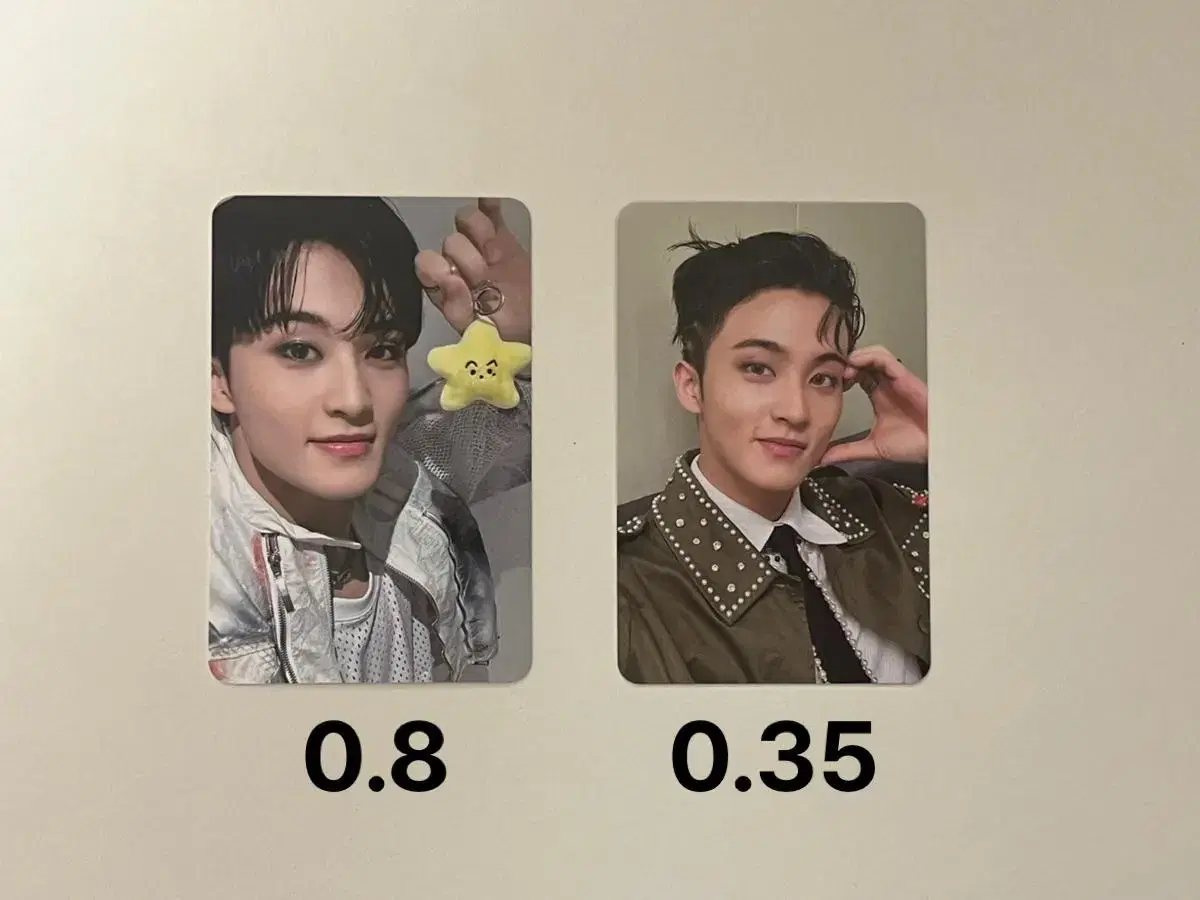 Mark photocard sell (factcheck, starfish doll)