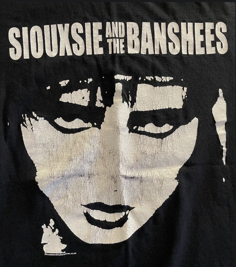 Siouxsie and the banshees t shirt (M)