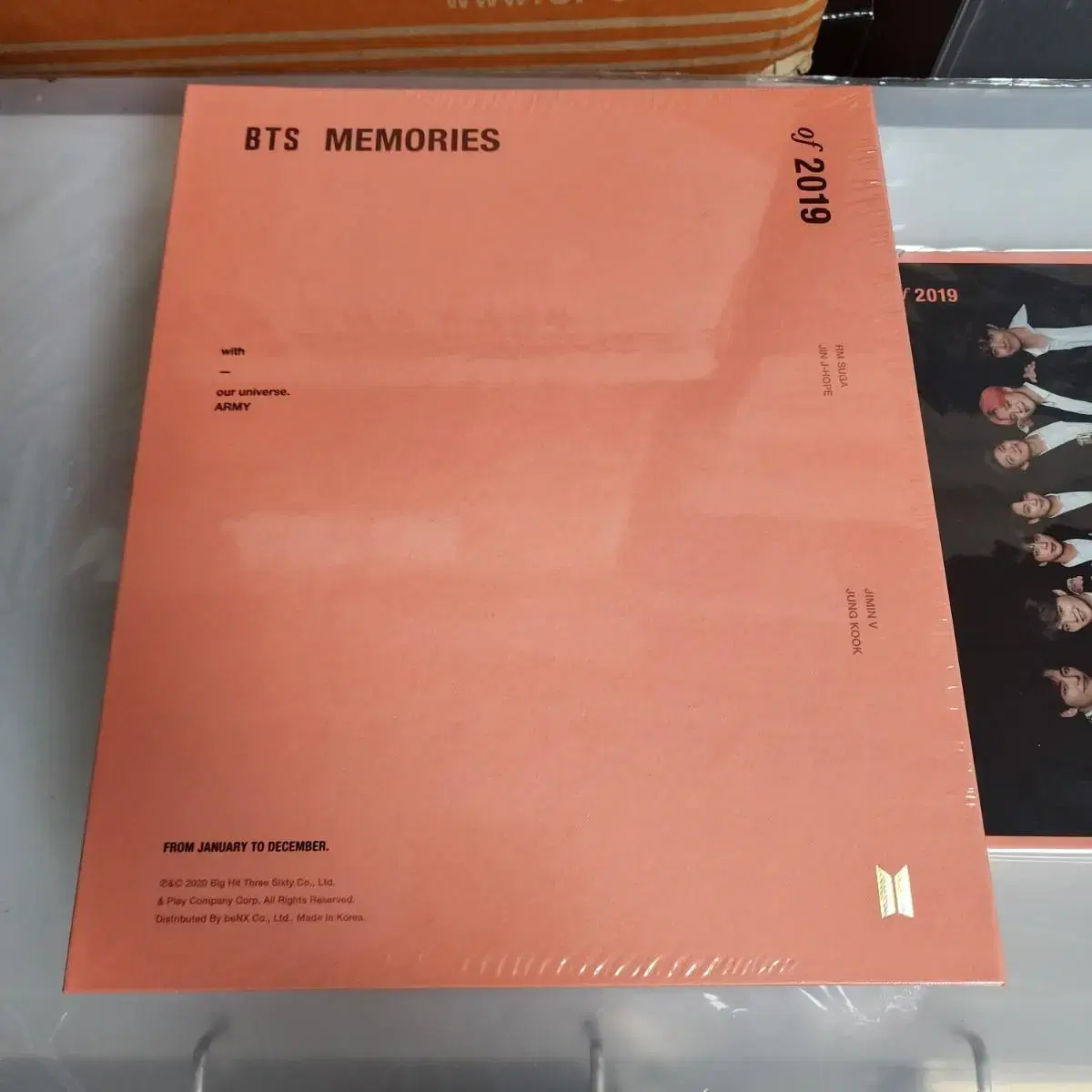 [미개봉] 방탄소년단 2019 메모리즈 DVD 초판특전포함