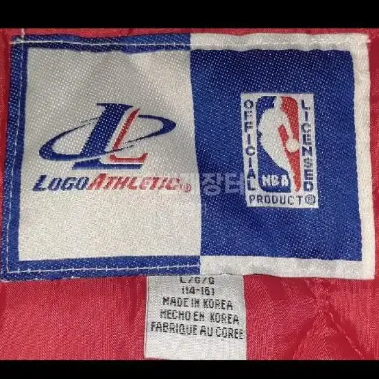 LOGO ATHLETIC NBA 90's CHICAGO 패딩L95-100