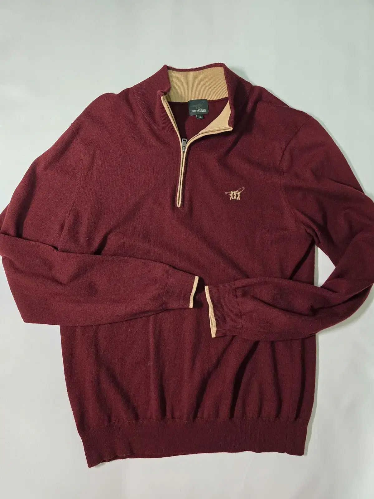 henrycotton vahn zip-up knit_thin (size 110)