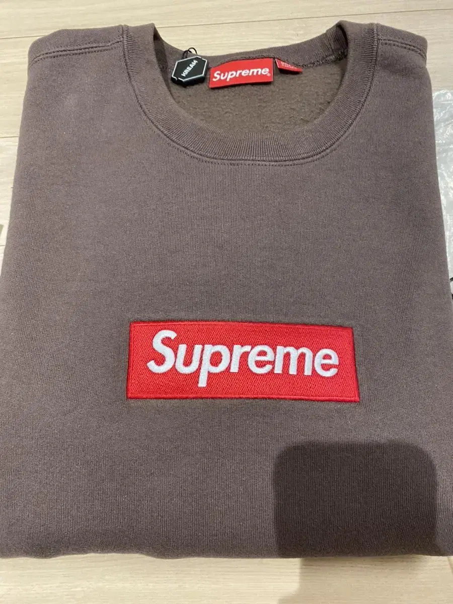 Supreme Box Logo Brown Bikini Top XL New